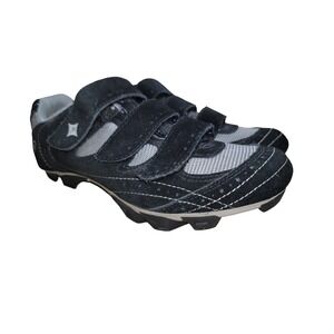 Specialized Women's Riata MTB Cycling Shoes Black/silver Suede US 9/EU 40